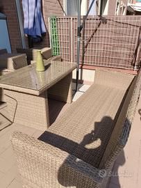 set da giardino, salotto 