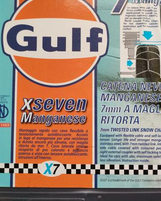 Catene da neve GULF maglia 7mm