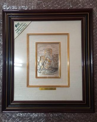 Quadro in argento 925