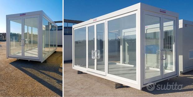 Container box uso temporary store 6,00x2,40 m
