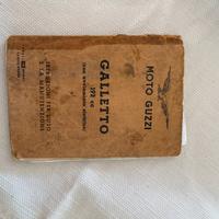 Libretto istruzioni originale Motk Guzzi Galletto