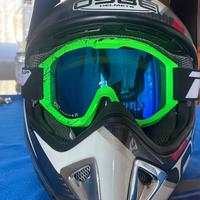 Casco moto osbe con mascherina