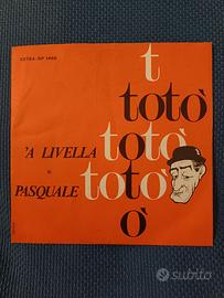 Totò A'Livella - Pasquale vinile Cetra sp1455