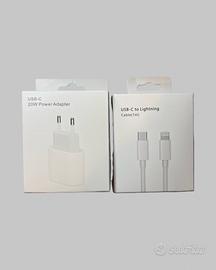 Caricatore Rapido USB-C 20W + Cavo Lightning (1m)