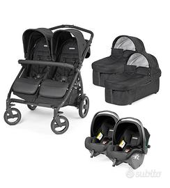 Passeggino gemellare peg perego