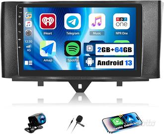 autoradio smart fortwo w451 2011-2015