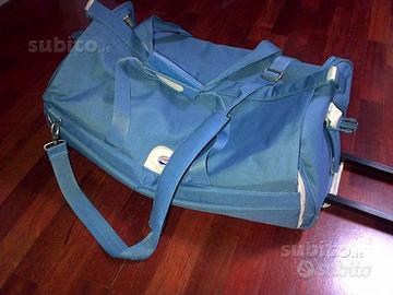 Trolley da cabina American Tourister azzurro