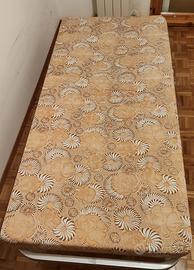 2 MATERASSINI IN GOMMAPIUMA FODERATI