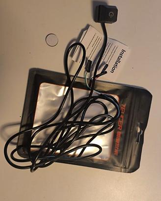 Switch Power PC Led Tasto accensione Esterno nuovo