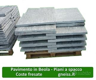 Pavimento Piano a Spacco - Coste Fresate