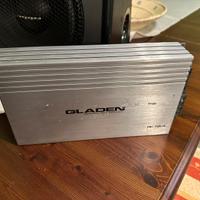 Amplificatore auto Gladen 4 canali