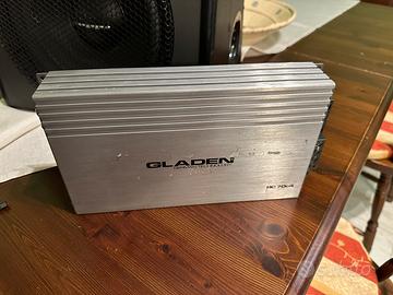 Amplificatore auto Gladen 4 canali