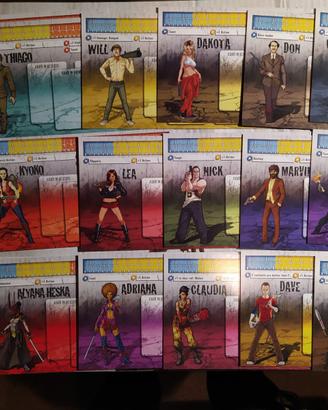 Zombicide schede personaggio EDIZIONE KICKSTARTER