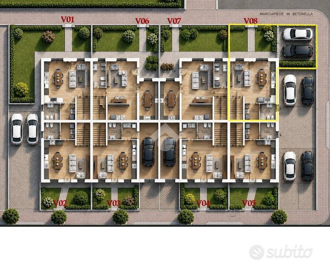 VILLA A SCHIERA A BAGNACAVALLO - Vista 3