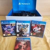 Playstation VR + 4 Giochi