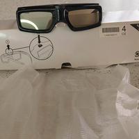occhiali 3D Sony BT400A Nuovi 4 Paia 