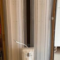 3 Plafoniere porta neon/led