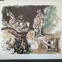 litografia di Renato Guttuso 