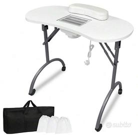 Tavolo pieghevole manicure