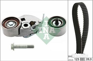 INA 530 0542 10 Kit cinghia di distribuzione per H