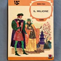 Libro Il Milione, Marco Polo, vintage, 1965