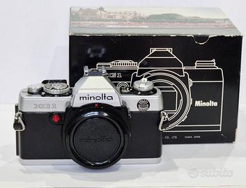 Minolta XG-1 SLR 35 mm fotocamera reflex solo corp