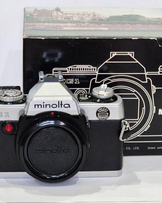 Minolta XG-1 SLR 35 mm fotocamera reflex solo corp