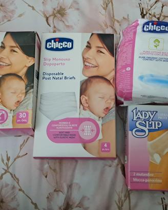 set prodotti post parto