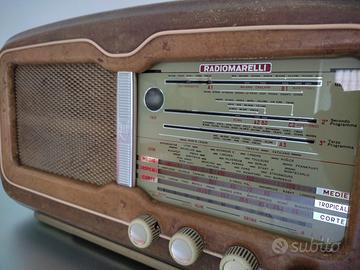 Radio a valvole Radiomarelli