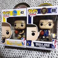 Lotto funko pop nba curry nikola jokic