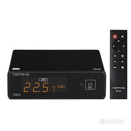 Dac Topping E30 + Alimentatore lineare 5 v.