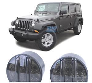 FRECCIE ANTERIORI JEEP WRANGLER JK 07-17 LED NERO 