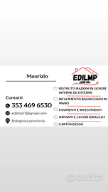 Impresa edile idraulico muratore