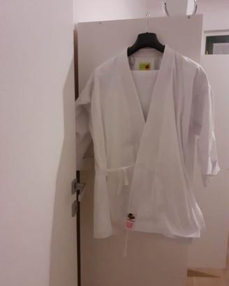 kimono karate 100% cotone, taglia III cm 160.