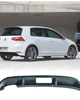 DIFFUSORE PER VOLKSWAGEN VW GOLF 7 12-17 GTD LINE 
