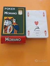 Carte da poker Modiano versione verde