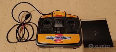 Radiocomando  trasmittente simulatore volo