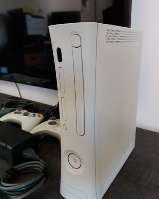 Xbox 360 + 2 Joy e tutti gli accessori, No Scatola