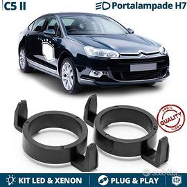 2 ADATTATORI Kit LED Xenon H7 per CITROEN C5 MK2
