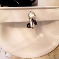 Lavabo a Colonna Pozzi Ginori + Rubinetto