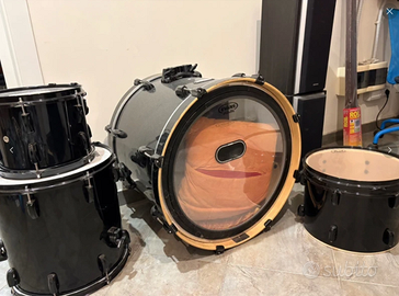 Pearl Vision SST Birch Black Batteria Acustica