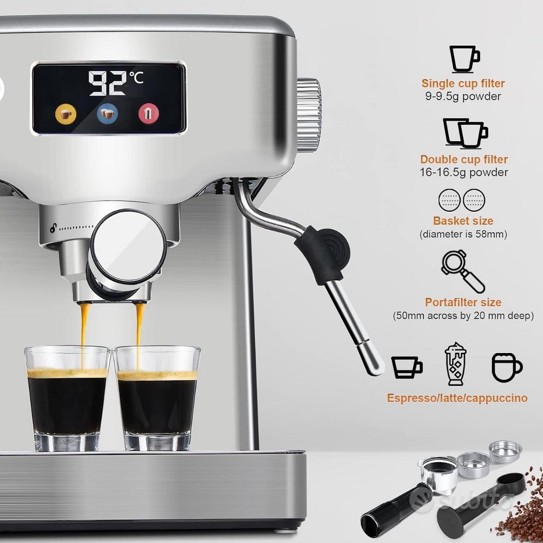 Macchina Caffè Espresso e Cappuccino - 1,8 Litri - Elettrodomestici In  vendita a Messina