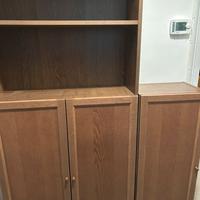 Libreria Ikea con ante
