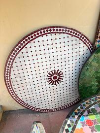 Tavolo in mosaico