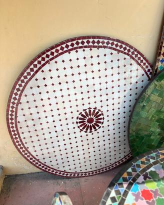 Tavolo in mosaico