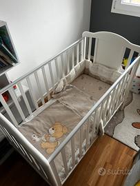 Culla Foppa Pedretti (materasso memory compreso)