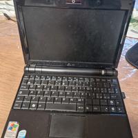 Notebook 8,9" eeepc Asus con Windows 7