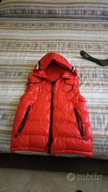Gilet rosso lucido