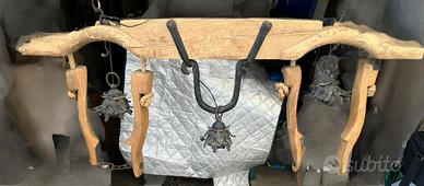 Lampadario country antico originale