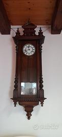 OROLOGIO VENETO A PENDOLO DA MURO DELLA META' 800